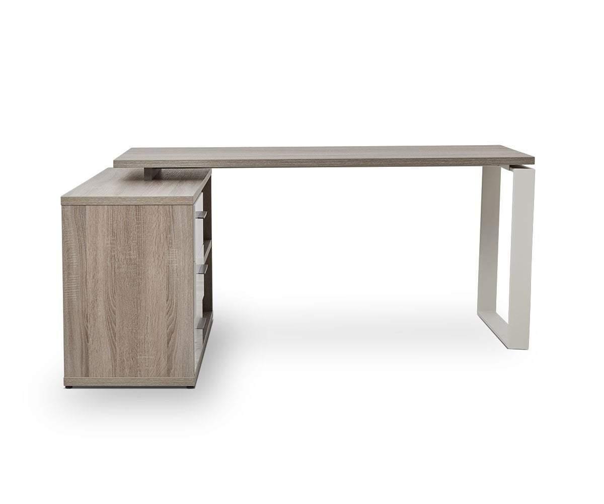 Gammel Desk with Reversible Storage Return