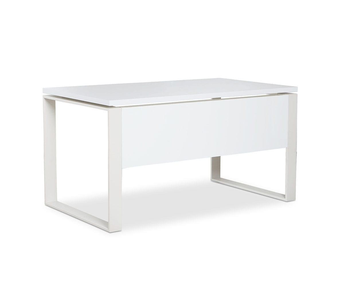 Gammel 55" Desk - White