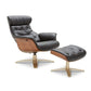 Anselmo Leather Recliner & Ottoman